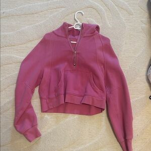 Scuba oversized half zip
